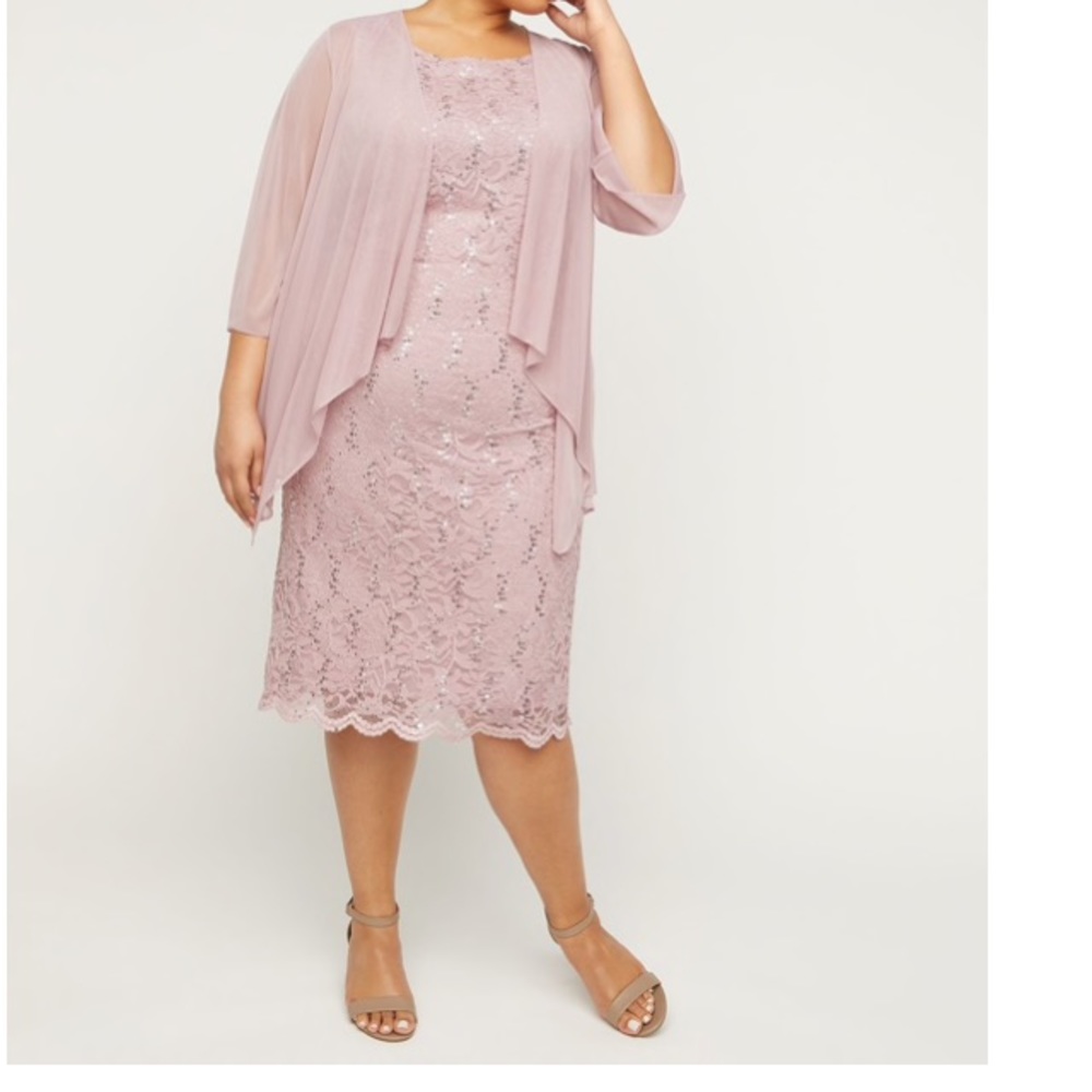 Plus sized cocktail/special occasion dress